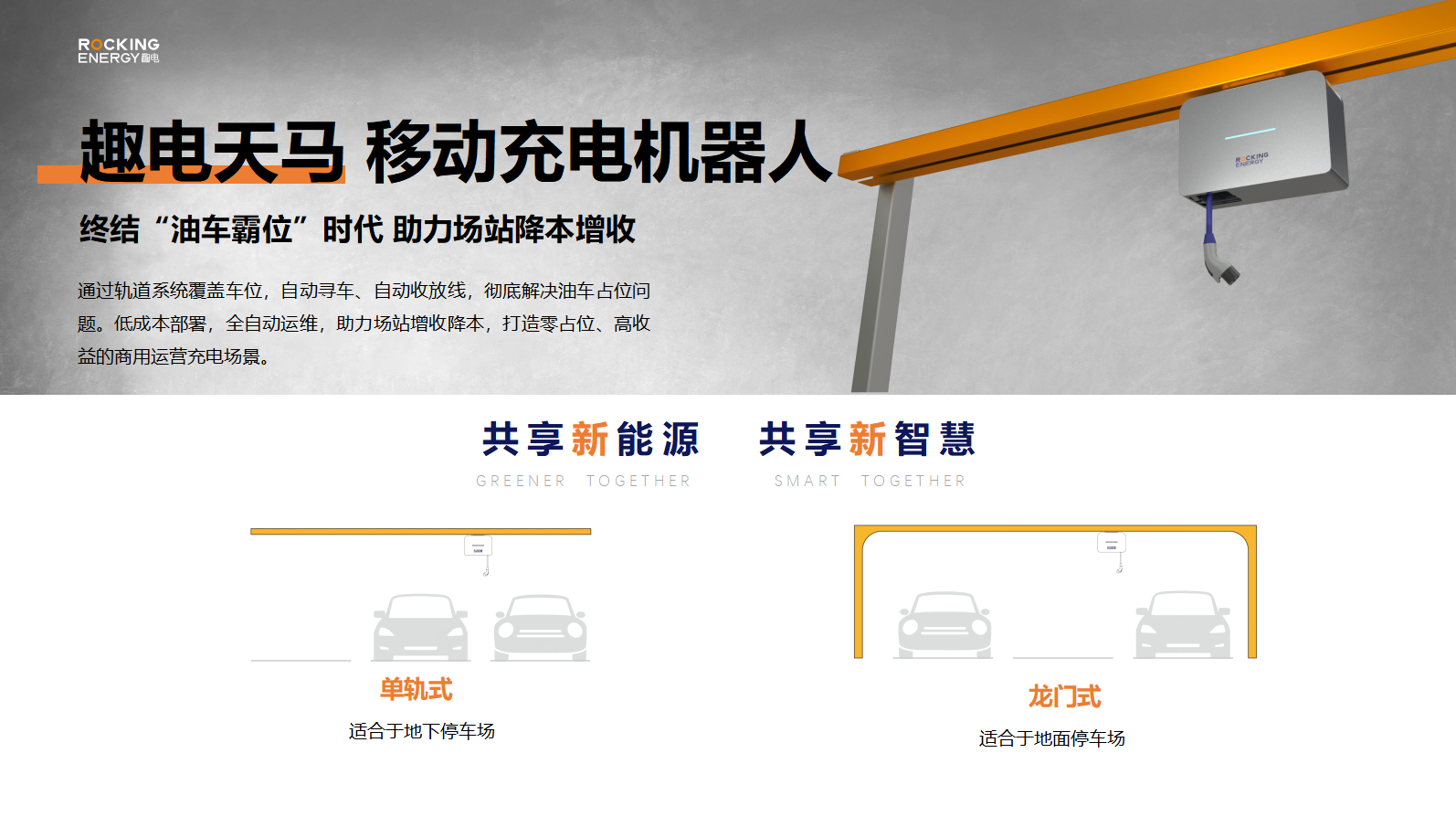 趣电天马 轨道式充电机器人 QD-MC05