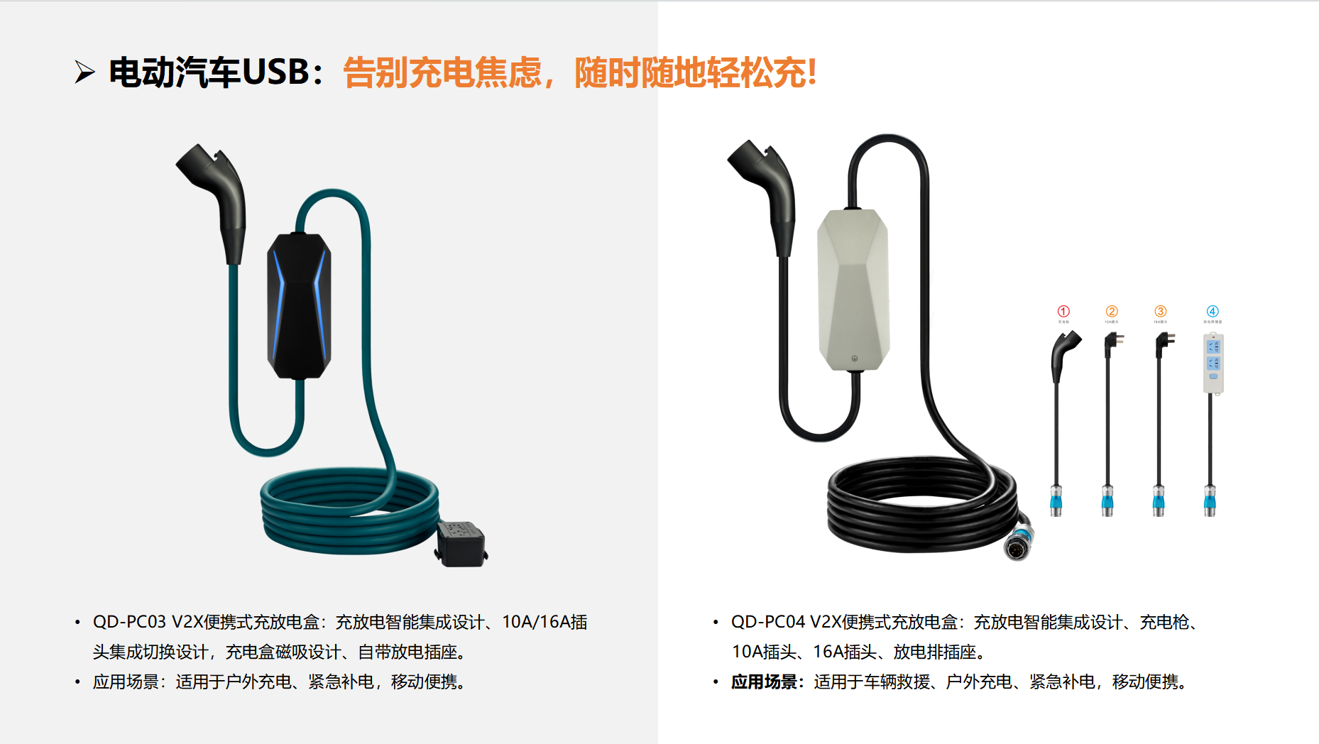 充放电盒 QD-PC03 V2X